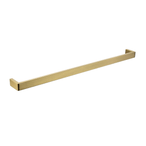 IVANO Brushed Gold Single Towel Rail – 800mm | BUYG7001.8.TR