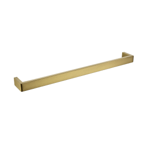 IVANO Brushed Gold Single Towel Rail – 600mm | BUYG7001.TR