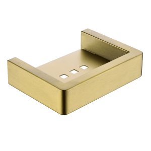 IVANO Brushed Gold Soap Dish Holder | BUYG7006.TR