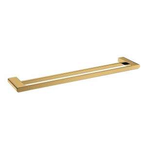 AU Brushed Gold Double Towel Rail – 800mm | BUYG8002.8.TR