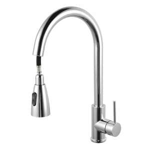 Chrome Pull Out Kitchen Mixer | CH1019.KM