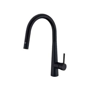 Nero Dolce Pull Out Sink Mixer With Vegie Spray Function Matte Black | NR581009cMB