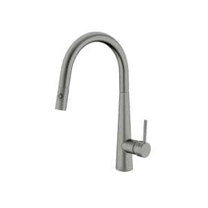 Nero Dolce Pull Out Sink Mixer With Vegie Spray Function Gun Metal | NR581009cGM