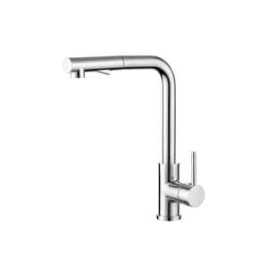 Nero Pull Out Sink Mixer With Vegie Spray Function Chrome | NR311808CH