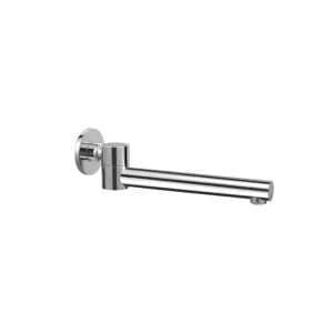 Nero Dolce Wall Mounted Swivel Bath Spout Only Chrome | NR202CH
