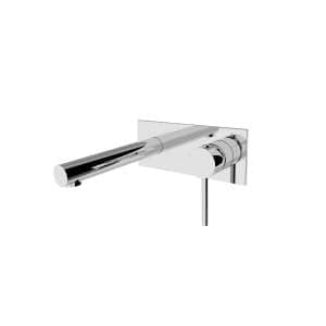 Nero Dolce Wall Basin Mixer Straight Spout Chrome | NR250807ACH
