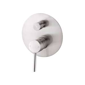 Nero Dolce Shower Mixer With Divertor Brushed Nickel | NR250811ABN