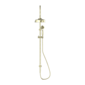 Nero York Twin Shower With Metal Hand Shower Aged Brass | NR69210502AB
