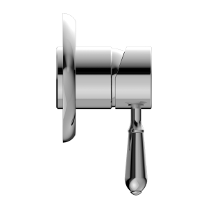 Nero York Shower Mixer With Metal Lever Chrome | NR69210902CH