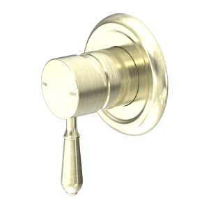 Nero York Shower Mixer With Metal Lever Aged Brass | NR69210902AB