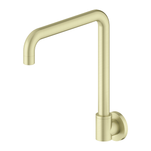 Nero X Plus Wall Mounted Swivel Spout Only Brushed Gold | NR201607sBG