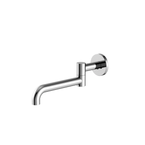 Nero Mecca Wall Mounted Swivel Basin/Bath Spout Only 225mm Chrome | NR221903GCH