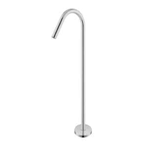 Nero Mecca Freestanding Bath Spout Only Brushed Nickel | NR221903aBN