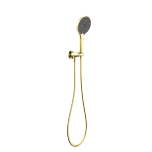 Nero Mecca Shower On Bracket With Air Shower Ii Brushed Gold | NR221905FBG