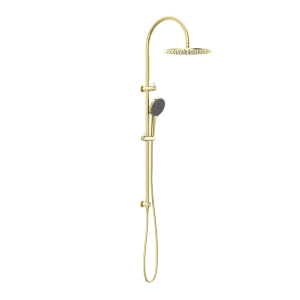Nero Mecca Twin Shower With Air Shower Ii Brushed Gold | NR221905HBG