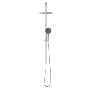 Nero Mecca Twin Shower With Air Shower Ii Brushed Nickel | NR221905HBN