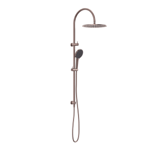 Nero Mecca Twin Shower With Air Shower Ii Brushed Bronze | NR221905HBZ