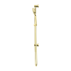Nero Mecca Shower Rail With Air Shower Brushed Gold | NR221905aBG