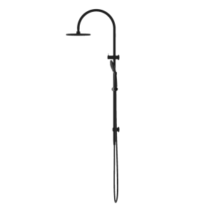 Nero Mecca Twin Shower With Air Shower Matte Black | NR221905bMB