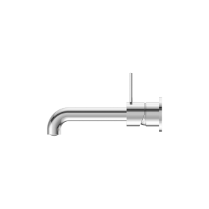 Nero Mecca Wall Basin/Bath Mixer Separate Back Plate Handle Up 260mm Chrome | NR221910D260CH