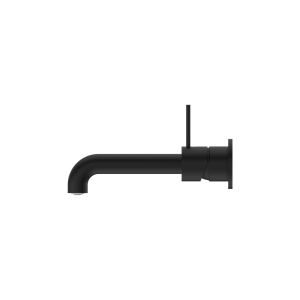 Nero Mecca Wall Basin/Bath Mixer Separate Back Plate Handle Up 260mm Matte Black | NR221910D260MB