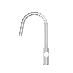 Nero Mecca Pull Out Sink Mixer With Vegie Spray Function Chrome | NR221908CH