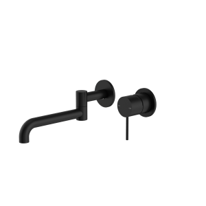 Nero Mecca Wall Basin/Bath Mixer Swivel Spout 225mm Matte Black | NR221910RMB