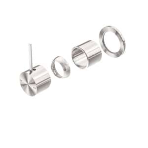 Nero Mecca Shower Mixer 60mm Handle Up Plate Trim Kits Only Brushed Nickel | NR221911JTBN