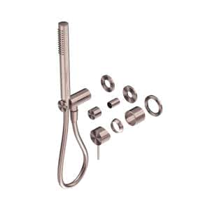 Nero Mecca Shower Mixer Divertor System Separate Back Plate Trim Kits Only Brushed Bronze | NR221912FTBZ