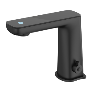 Nero Claudia Sensor Mixer With Black Top Display Matte Black | NR222101MB