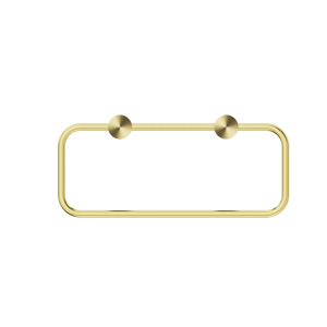 Nero New Mecca Towel Ring Brushed Gold | NR2380aBG