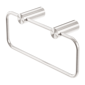 Nero New Mecca Towel Ring Brushed Nickel | NR2380aBN