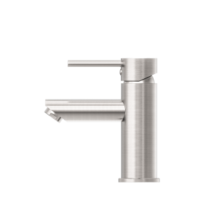 Nero Dolce Basin Mixer Straight Spout Brushed Nickel | NR250802BN