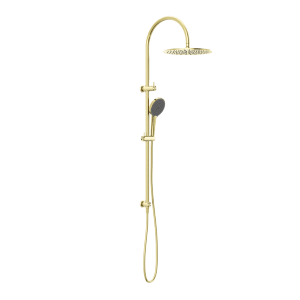 Nero Opal Twin Shower With Air Shower Ii Brushed Gold | NR251905HBG