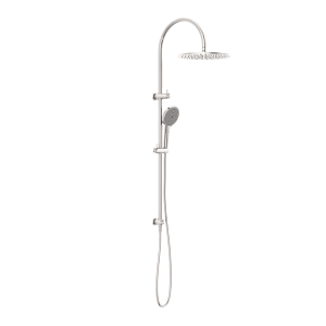 Nero Opal Twin Shower With Air Shower Ii Brushed Nickel | NR251905HBN