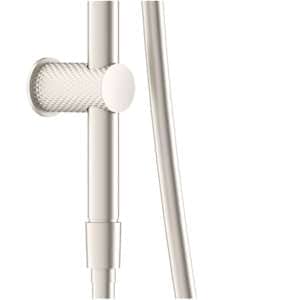 Nero Opal Shower Rail With Air Shower Brushed Nickel | NR251905aBN