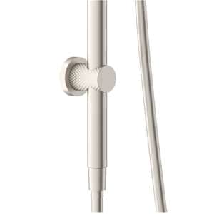 Nero Opal Twin Shower With Air Shower Brushed Nickel | NR251905bBN