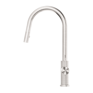 Nero Opal Pull Out Sink Mixer With Vegie Spray Function Brushed Nickel | NR251908BN