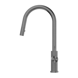Nero Opal Pull Out Sink Mixer With Vegie Spray Function Graphite | NR251908GR