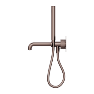 Nero Opal Progressive Shower System With Spout 250mm Brushed Bronze | NR252003a250BZ
