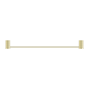 Nero Opal Single Towel Rail 800mm Brushed Gold | NR2530BG