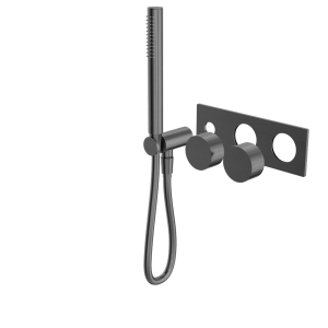 Nero Kara Progressive Shower System Trim Kits Only Gun Metal | NR271903ctGM