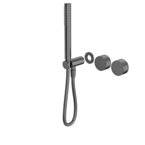 Nero Kara Progressive Shower System Separate Plate Trim Kits Only Gun Metal | NR271903dtGM