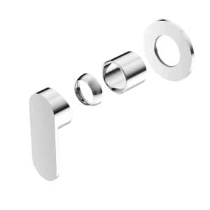 Nero Ecco Shower Mixer 80mm Round Plate Trim Kits Only Chrome | NR301311DTCH