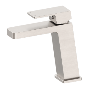 Nero Celia Basin Mixer Angle Spout Brushed Nickel | NR301501BN
