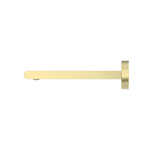 Nero Bianca Fixed Basin/Bath Spout Only 240mm Brushed Gold | NR321503bBG
