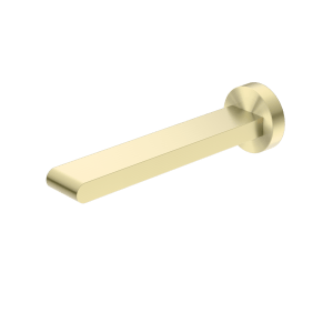 Nero Bianca Fixed Basin/Bath Spout Only 200mm Brushed Gold | NR321503BG