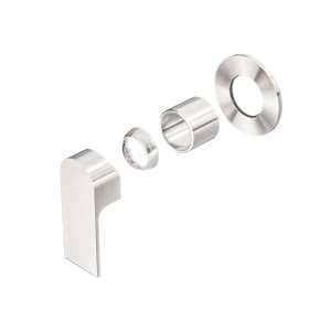 Nero Bianca Shower Mixer 80mm Plate Trim Kits Only Brushed Nickel | NR321511DTBN