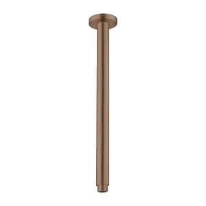 Nero Round Ceiling Arm 150mm Length Brushed Bronze | NR503150BZ