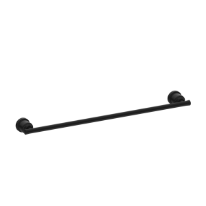 Nero York Single Towel Rail 600mm Matte Black | NR6924MB